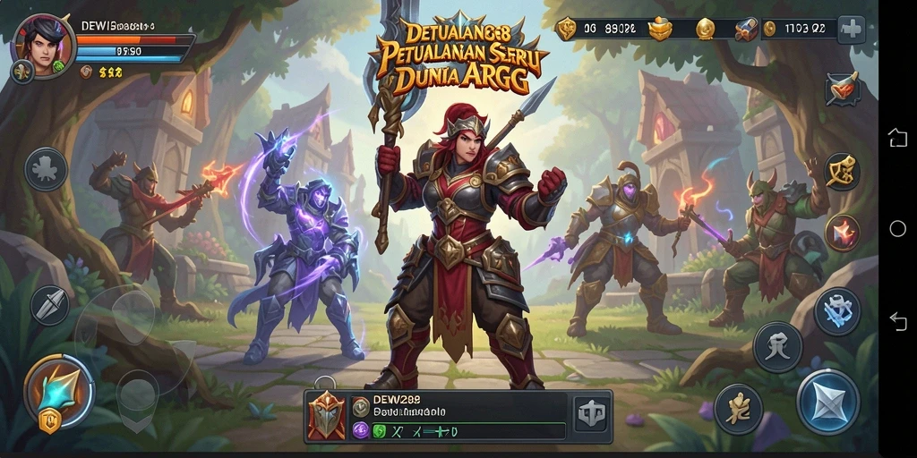 Gameplay seru DEWI288 di dunia fantasi yang menakjubkan.