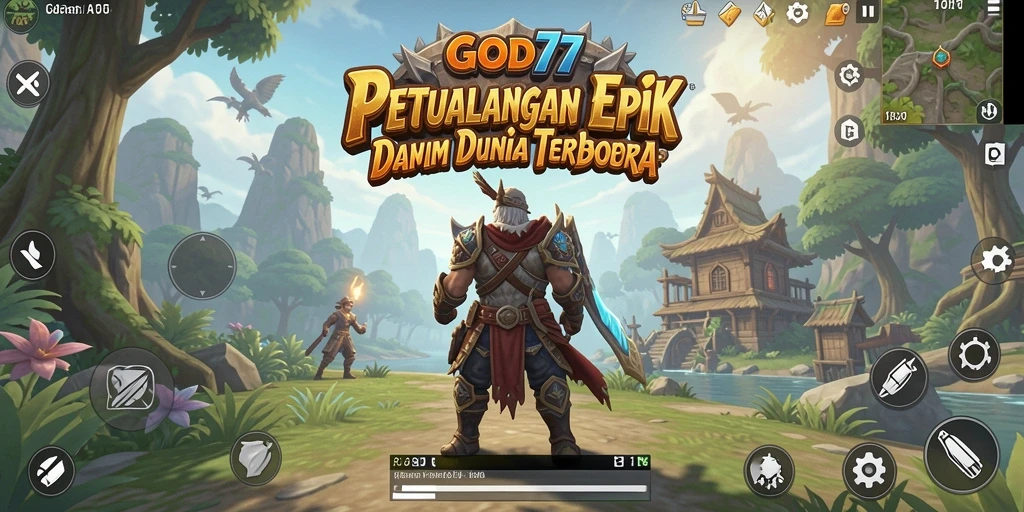 Gameplay seru dan menarik dalam petualangan epik GOD77.
