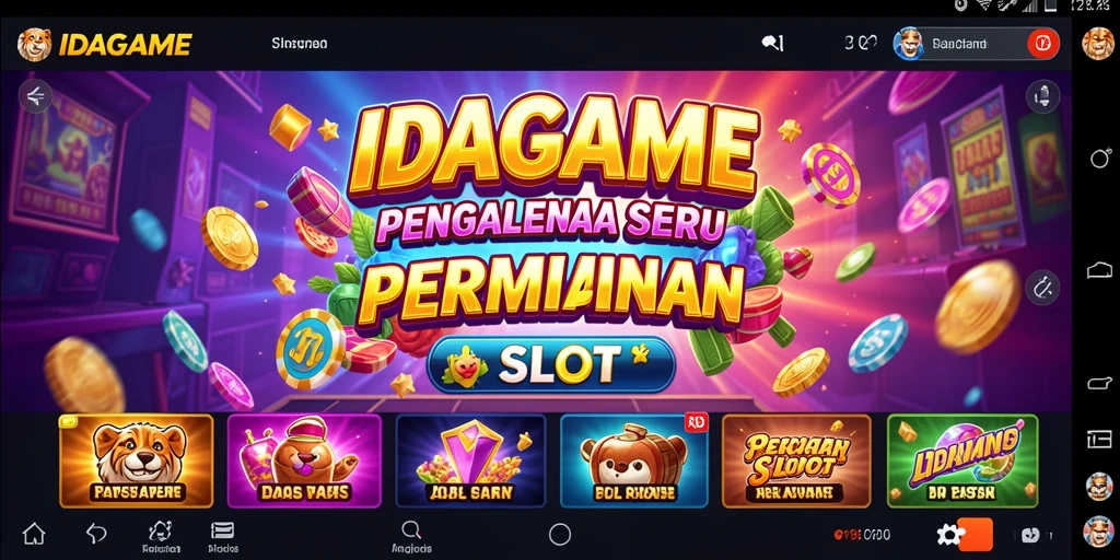 Tampilan permainan Slot yang mengasyikkan dan penuh warna.