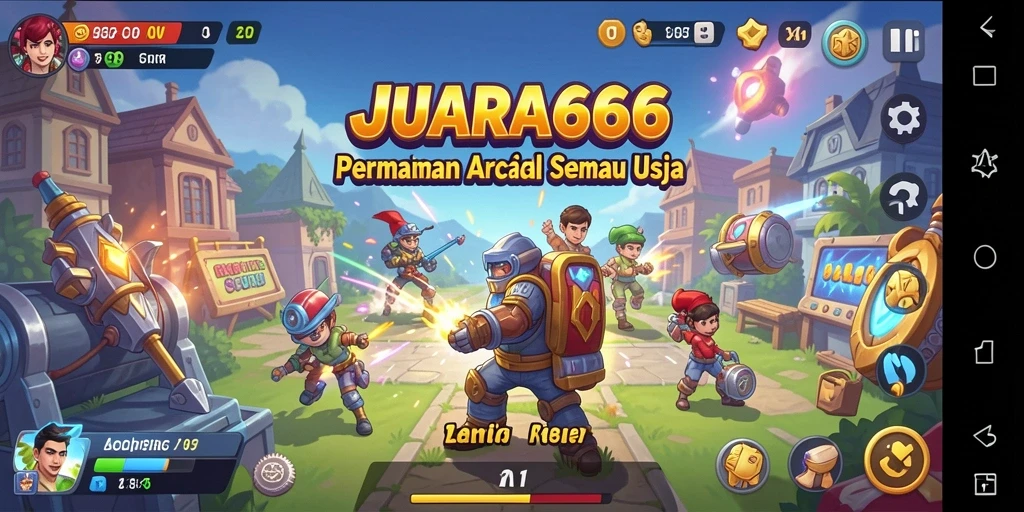 Screenshot JUARA666 menampilkan gameplay penuh aksi dan tantangan seru.