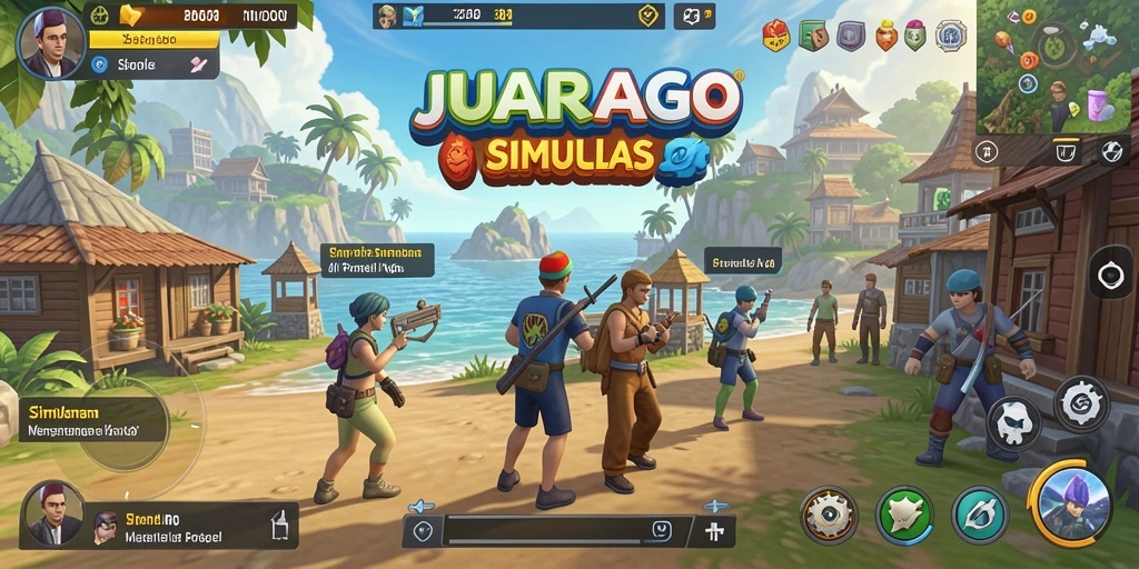 Tampilan gameplay JUARAGO yang menarik dan interaktif.