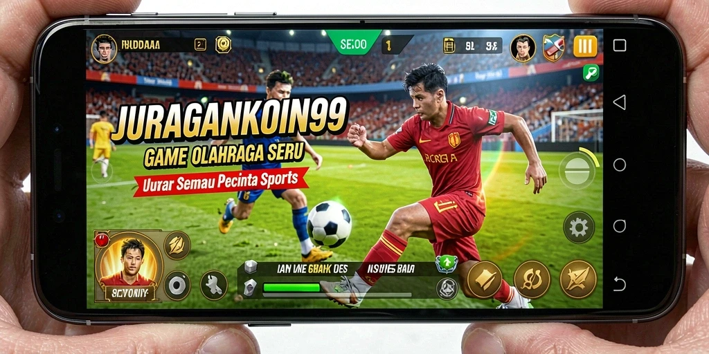 Tampilan gameplay seru dengan aksi olahraga yang mendebarkan.