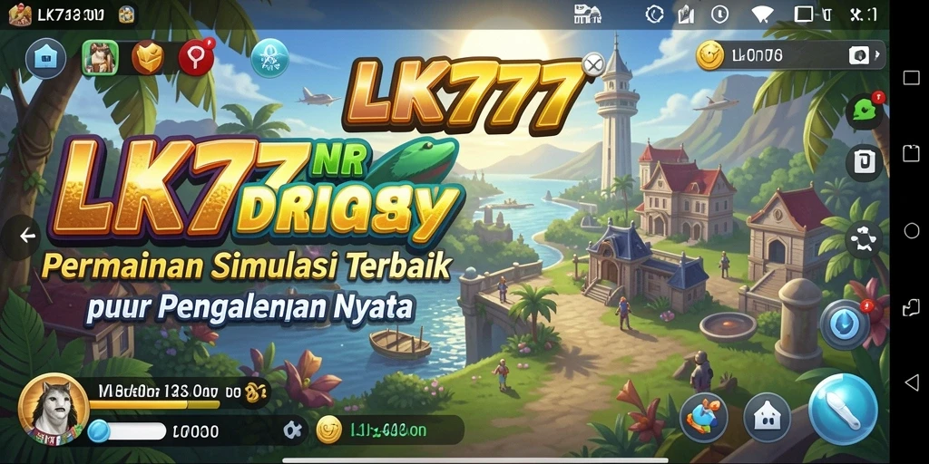 Tampilan gameplay LK777 yang menarik dan imersif.