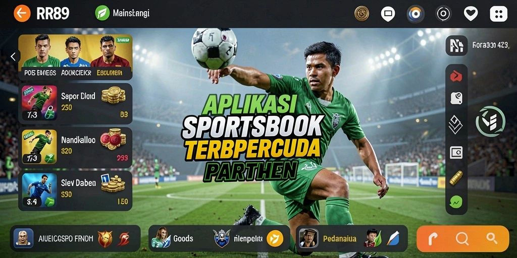 Tampilan menarik dari gameplay Sportsbook di RR89.