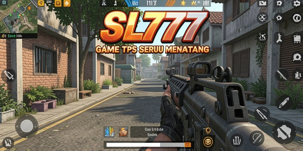 Tampilan gameplay seru dari SL777 dalam pertempuran TPS.