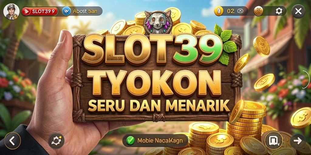 Tampilan gameplay SLOT39 yang menarik dengan mesin slot beragam.