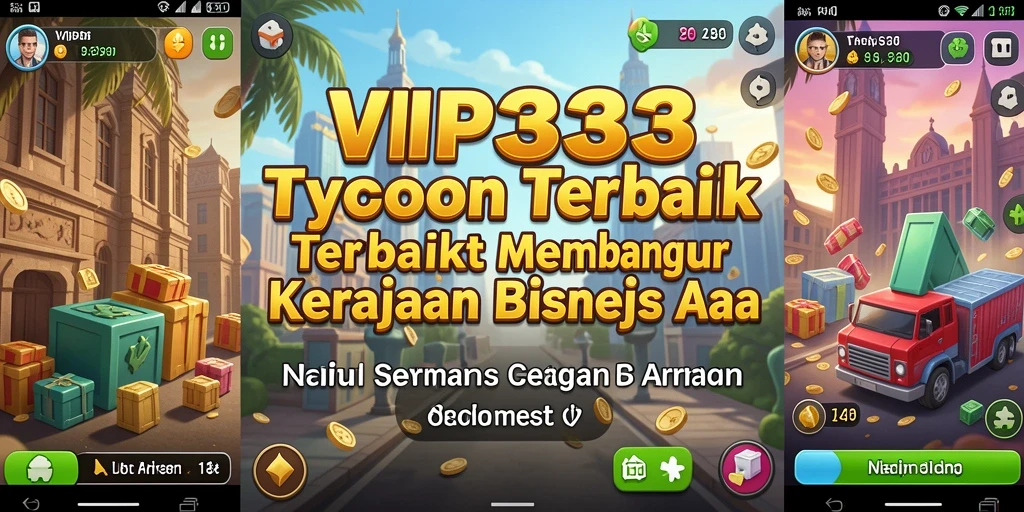 Tampilan menawan dari gameplay VIP333 yang menggambarkan keseruan Tycoon.